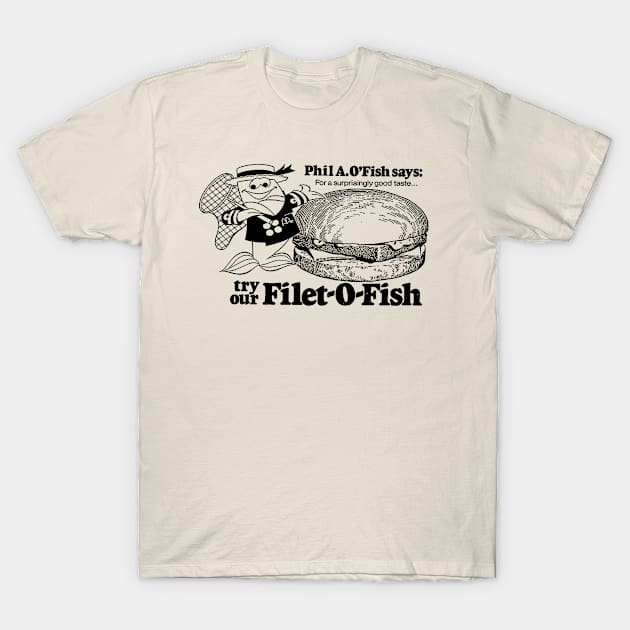 Phil A. O'Fish T-Shirt by BradyRain